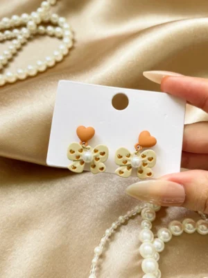 New Arrivals bow earrings