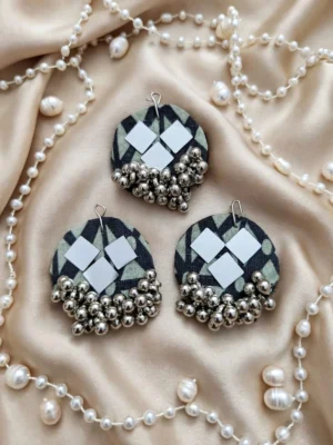 New Arrivals fabric buttons with ghungroo